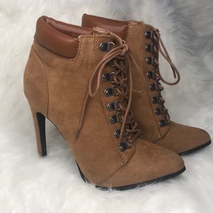 Size 8 Forever 21 Faux Suede Booties